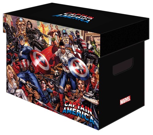 MARVEL GRAPHIC COMIC BOX CAPTAIN AMERICA (PUDŁO NA KOMIKSY)