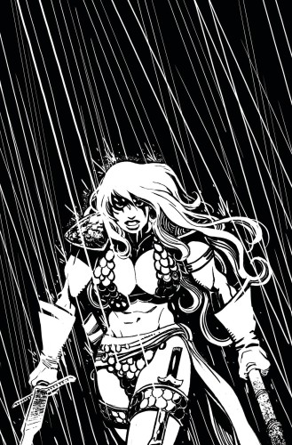 INVINCIBLE RED SONJA #8 CVR S 7 COPY FOC INCV MORITAT VIRGIN