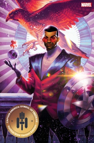 CAPTAIN AMERICA SYMBOL OF TRUTH #2 MANHANINI HELLFIRE GALA VAR