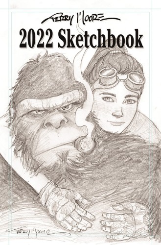 TERRY MOORE 2022 SKETCHBOOK (9781892597892)