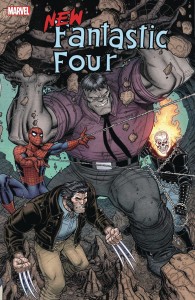 DF NEW FANTASTIC FOUR #1 DAVID SGN