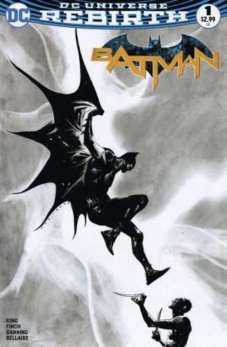 DF BATMAN #1 JAE LEE B&W EXC