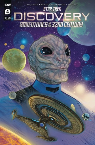 STAR TREK DISCOVERY ADV IN 32ND CENTURY #4 (OF 4) CVR A HERNANDEZ