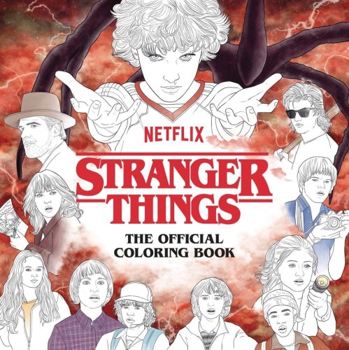 STRANGER THINGS OFFICIAL COLORING BOOK (9781984861665)