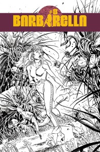 BARBARELLA #8 CVR F 10 COPY INCV GUICE B&W