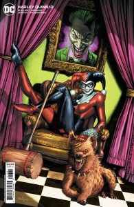 HARLEY QUINN #13 CVR D INC 1:25 MICO SUAYAN CARD STOCK VAR