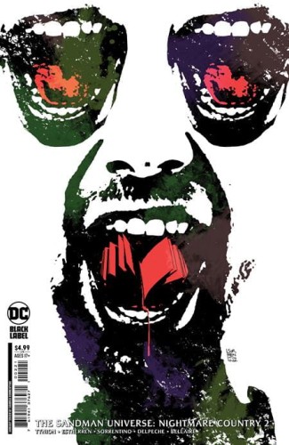 SANDMAN UNIVERSE NIGHTMARE COUNTRY #2 CVR B ANDREA SORRENTINO CARD STOCK VAR