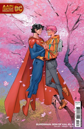 SUPERMAN SON OF KAL-EL #11 CVR C BRIAN CHING AAPI CARD STOCK VAR
