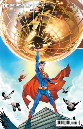 SUPERMAN SON OF KAL-EL #11 CVR B ROGER CRUZ & NORM RAPMUND CARD STOCK VAR