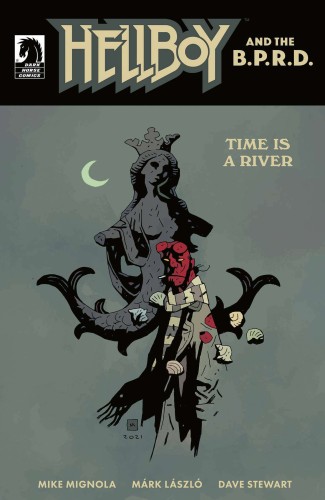 HELLBOY & BPRD TIME IS A RIVER ONE-SHOT CVR B MIGNOLA