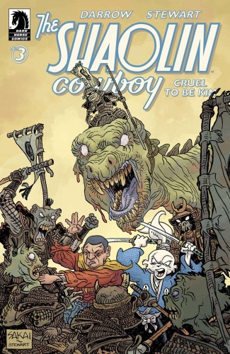 SHAOLIN COWBOY CRUEL TO BE KIN #3 (OF 7) CVR B SAKAI