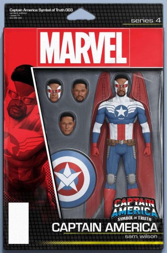 CAPTAIN AMERICA SYMBOL OF TRUTH #3 CHRISTOPHER ACTION FIGURE VAR