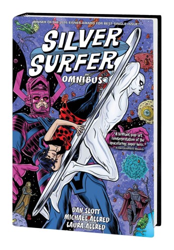 SILVER SURFER SLOTT ALLRED OMNIBUS HC WRPAD CVR NEW PTG (9781302945619)