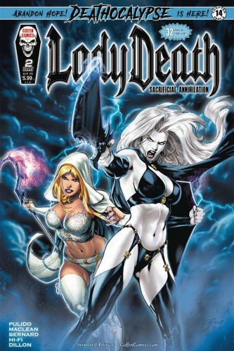 LADY DEATH SACRIFICIAL ANNIHILATION #2 (OF 2) CVR A BERNARD
