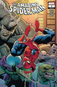 DF AMAZING SPIDER-MAN #1 OTTLEY SGN