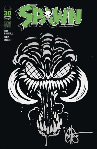 DF SPAWN #330 BLANK HAESER SGN SILVER SKETCH