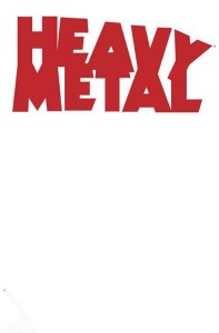 HEAVY METAL #319 CVR D BLANK SKETCH