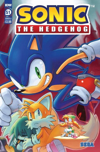 SONIC THE HEDGEHOG #51 CVR A HAMMERSTROM
