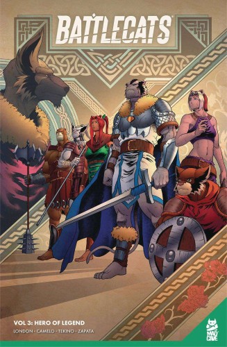 BATTLECATS TP VOL 03 HERO OF LEGEND (9781952303128)