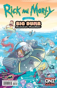 RICK & MORTY BIG DUMB SUMMER VACATION #1 CVR B STRESING