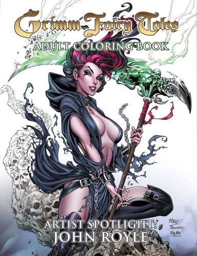 GRIMM FAIRY TALES JOHN ROYLE COLORING BOOK (9781951087296)