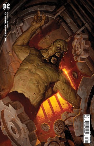 SWAMP THING #13 (OF 16) CVR B EM GIST CARD STOCK VAR