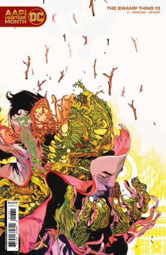 SWAMP THING #13 (OF 16) CVR C ANAND RK AAPI CARD STOCK VAR
