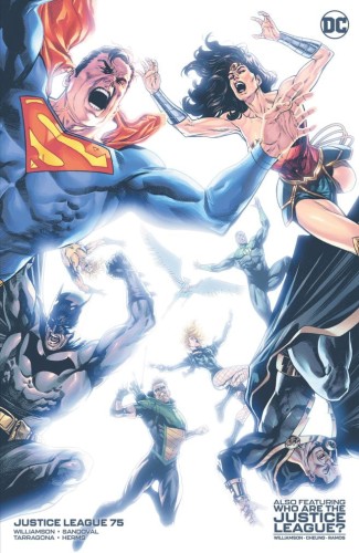 JUSTICE LEAGUE #75 Second Printing 2nd PTG