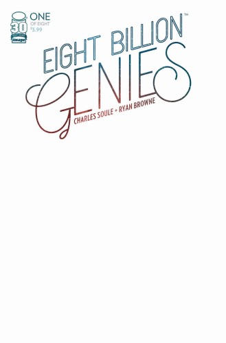EIGHT BILLION GENIES #1 (OF 8) CVR G BLANK SKETCH CVR