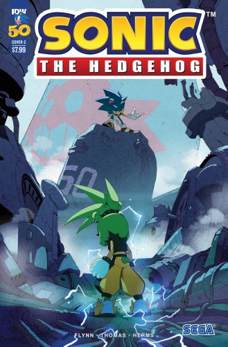 SONIC THE HEDGEHOG #50 CVR C GRAY