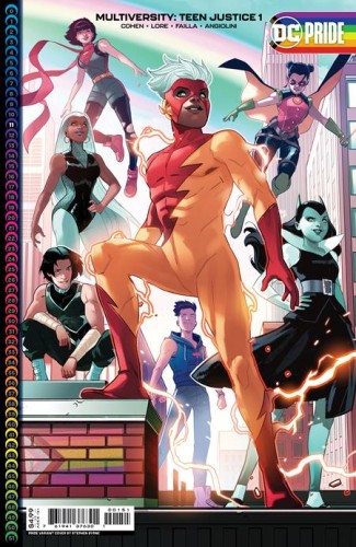 MULTIVERSITY TEEN JUSTICE #1 (OF 6) CVR C STEPHEN BYRNE PRIDE MONTH CARD STOCK VAR