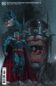 BATMAN SUPERMAN WORLDS FINEST #3 CVR B LUCIO PARRILLO CARD STOCK VAR