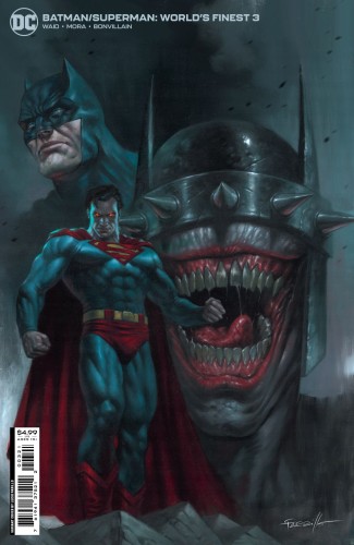 BATMAN SUPERMAN WORLDS FINEST #3 CVR B LUCIO PARRILLO CARD STOCK VAR