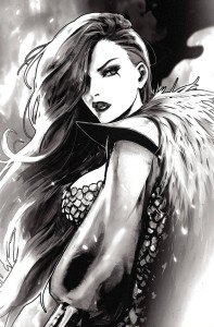 RED SONJA (2021) #8 CVR Q 10 COPY FOC INCV SOZOMAIKA B&W VIR
