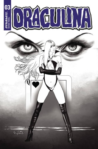 DRACULINA #3 CVR Q 7 COPY FOC INCV GUNDUZ B&W