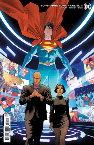 SUPERMAN SON OF KAL-EL #11 CVR D INC 1:25 DAN MORA CARD STOCK VAR