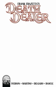 FRANK FRAZETTA DEATH DEALER #1 CVR C 5 COPY INCV BLANK SKETCH