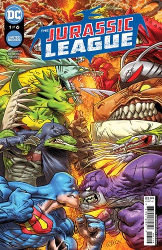 JURASSIC LEAGUE #1 Second Printing Cvr A Juan Gedeon 2nd ptg