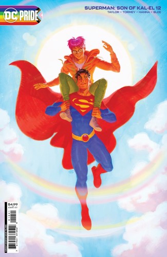 SUPERMAN SON OF KAL-EL #12 CVR C DAVID TALASKI PRIDE MONTH CARD STOCK VAR