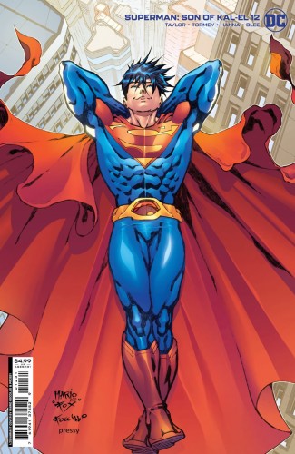 SUPERMAN SON OF KAL-EL #12 CVR D INC 1:25 MARIO FOCCILLO CARD STOCK VAR