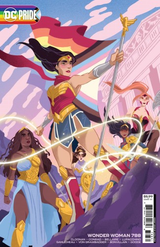 WONDER WOMAN #788 CVR C NICOLE GOUX PRIDE MONTH CARD STOCK VAR