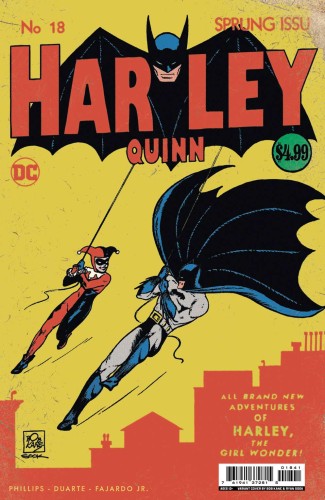 HARLEY QUINN #18 CVR C RYAN SOOK HOMAGE CARD STOCK VAR