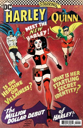 HARLEY QUINN #20 CVR C RYAN SOOK HOMAGE CARD STOCK VAR