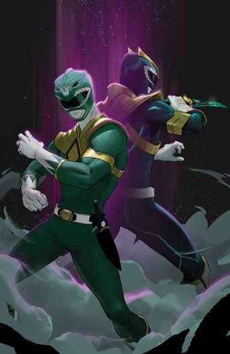 MIGHTY MORPHIN #22 CVR H UNLOCKABLE VAR PALOSZ