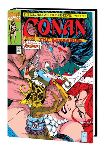 CONAN THE BARBARIAN ORIG MARVEL YRS OMNIBUS HC VOL 10 JIM LEE DM VAR (9781302947286)