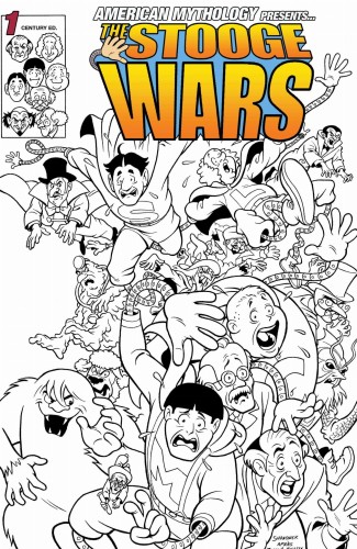 ROBONIC STOOGES STOOGE WARS #1 CVR C CENTURY LTD ED