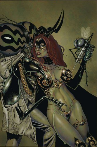 TAROT WITCH OF THE BLACK ROSE #135