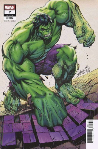 DF HULK #7 CAMPBELL VAR CATES SGN