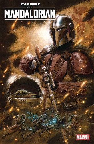 DF STAR WARS MANDALORIAN #2 BARNES SILVER SGN