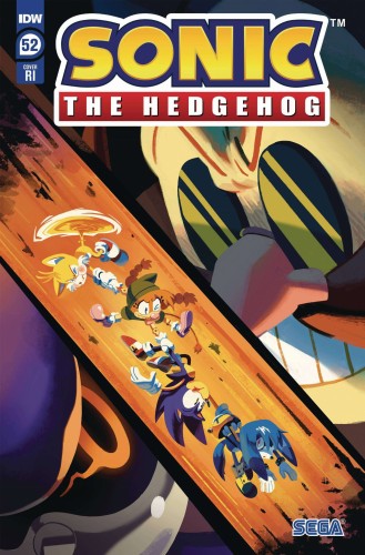 SONIC THE HEDGEHOG #52 CVR C 10 COPY FOURDRAINE INCV